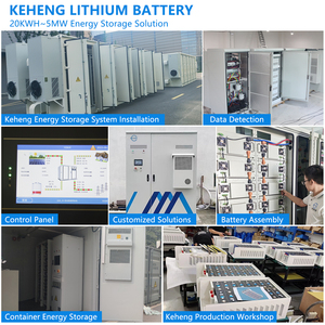 Batteries au lithium industrielles et commerciales de 215 kWh, 100 kWh, système de stockage d'énergie solaire haute tension en conteneur de 1 MWh, Kh512ul_15 - Product Image 6