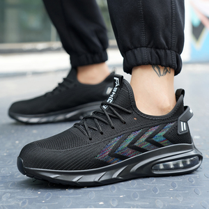 Chaussures de sécurité pour hommes et femmes, baskets de sport avec embout en acier, résistantes aux perforations, aux chocs et à l'usure légère, qualité industrielle - Product Image 6