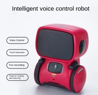 Robot intelligent interactif AI pour enfants-Jouet dansant programmable avec commande vocale et tactile Machine d'apprentissage éducative STEM