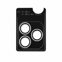 Protection d'objectif d'appareil photo en verre trempé pour iPhone 18 Pro Max