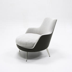 Custom <b>Recliner</b> <b>Armchair</b> Fabric Cowhide Modern Leisure Single Living Room Chairs Home Furniture Apartment Office Hotel Villa - Product Image 1