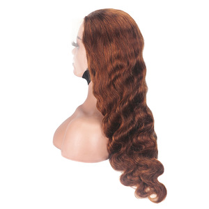 13*4 4# HD Transparent Dark Brown Big <strong>Wave</strong> Real Wig Small <strong>Cap</strong> Long Can Be Permed/Dyed Xuchang - Product Image 1