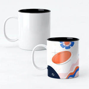 Taza de Polímero de 11oz para Sublimación al por Mayor, con Interior de Color, Recubierta para Transferencia de Calor, Personalizable, para Café, con <span class=keywords><strong>Ocho</strong></span> Colores - Product Image 1