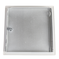 Trappe d'inspection de plafond métallique moderne, ignifuge et étanche, avec panneau de réparation, tailles 300x300, 400x400, 450x450