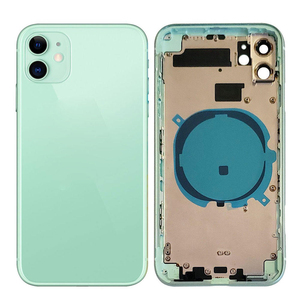 เคสฝาหลังพร้อมปุ่มเปิดปิดและปุ่มปรับระดับเสียง  กระจกแบตเตอรี่  อะไหล่เปลี่ยนทดแทน สำหรับ iPhone 11 รุ่นขายดี - Product Image 1
