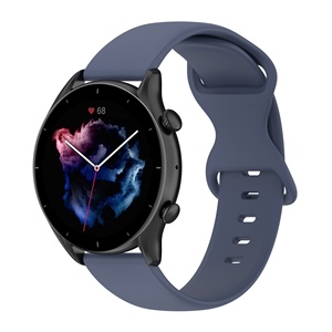 Correa de silicona con la misma hebilla para reloj Huami <span class=keywords><strong>Amazfit</strong></span> GTS3/GTS2/GTS2 <span class=keywords><strong>MINI</strong></span>/BIP3/ <span class=keywords><strong>bip</strong></span> <span class=keywords><strong>U</strong></span>/<span class=keywords><strong>BIP</strong></span> 1S, 20mm/22mm - Product Image 1