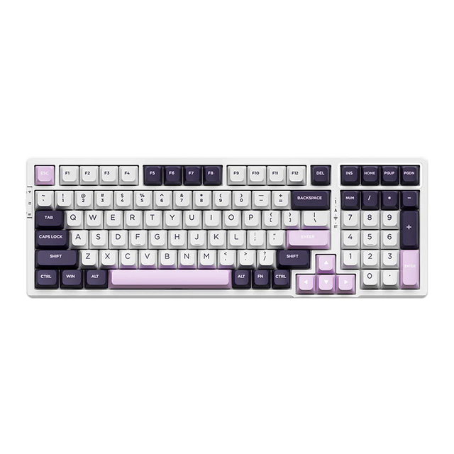 New Arrival VGN V98 Pro V2 Three Mode Mechanical Keyboard 98%Keys RGB 8000mAh Hot-swappable Switches Programmable Gaming Vgn V98
