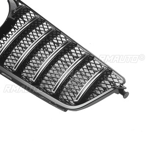 แถบตกแต่งกระจังหน้ารถยนต์ กระจังหน้าทรง GT สำหรับ Mercedes Benz W204 C63 ปี 2009-2011 อะไหล่ภายนอก - Product Image 5