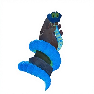 Serpiente Gary Versión Luminosa Zootopia, Serpiente Articulada de 2 Puntos, Juguete de Simulación Impreso en <span class=keywords><strong>3D</strong></span>, Adorno de Escritorio con Forma de Serpiente, Regalo de Moda - Product Image 1