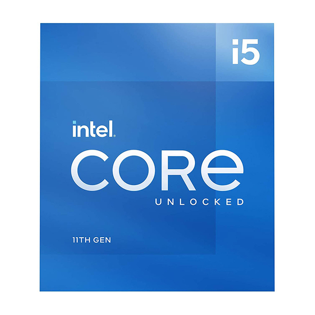 Intel Core I5 11600K Used Processor with 6 Cores up to 4.9 GHz 65W DDR4 Memory Support Socket LGA1200 Motherboard B560 Z590