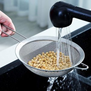 Juego de 3 Coladores de Malla Fina de Acero Inoxidable de Primera Calidad en Oferta - Product Image 6
