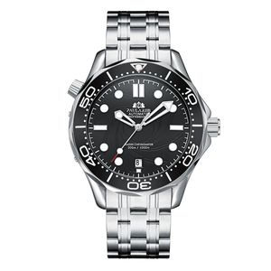 Reloj Deportivo Automático de Lujo para Hombre, Acero Inoxidable, Cristal de Zafiro, Resistente al Agua, Calendario Mecánico, Diseño Hueco, Alta Calidad - Product Image 1