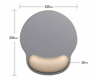 Tapis de souris ergonomique personnalisé en gros avec support pour le poignet, protège vos poignets, tapis de souris de qualité supérieure avec repose-poignet