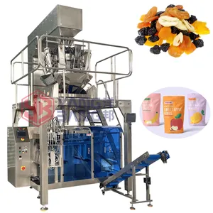 YB Automatic Rotary Premade Bag Dried Fruit Nuts Packing Machine Stand Up Pouch Chocolate Cake Biscuit Doypack Packing Machine