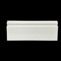 Plinthes murales décoratives en polystyrène blanc moderne BANRUO, imperméables, faciles à installer, accessoires pour appartement