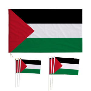 Bandiera nazionale palestina grande bandiera palestina all'ingrosso 3 * 5ft - Product Image 1