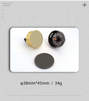 Diffuseur de parfum magnétique personnalisé pour grille d'aération de voiture avec logo, boîte d'aromathérapie décorative pour éliminateur de mauvaises odeurs