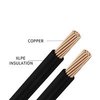 Cable sólido XLPE con certificación C.S.A 1/0 2/0 3/0 4/0 250 350 500 600 750 1000 MCM 600V RHW/RW90/RHH/Cable de construcción de V