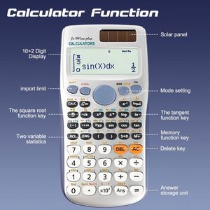 Calculadora Científica 991ES PLUS de Plástico, 417 Funciones, Funciona con Batería, Función de Calendario, Uso Escolar para Estudiantes, 10+2 Dígitos - Product Image 4