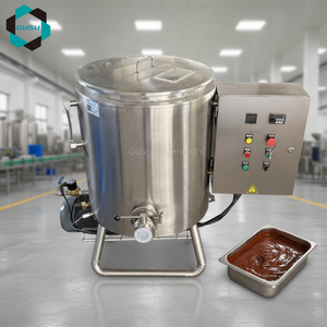 GUSU Nouvelle machine à broyer les chocolats en acier inoxydable 20L 30L 50L, alimentée par prise, brevetée, pour noix et lait - Product Image 1