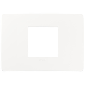 Plana Up 2M Central Plate Matt White 9.7x16.5cm Wall <b>Switch</b> Cover - Product Image 1