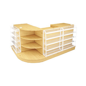 Les comptoirs de vente au détail, les caisses, les pharmacies et les magasins de détail sont fabriqués à partir de matériaux MDF durables - Product Image 3
