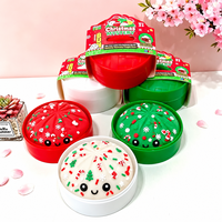 Offre Spéciale Noël : Boîte Mystère Squishy en Forme de Boulette, Jouet Anti-Stress à Presser en Forme d'Aliment (Maltose), avec Boîte de Présentation et Coffret Cadeau