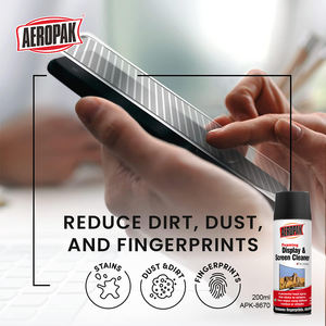 Limpiador de Pantalla para Ordenador Aeropak de 200 ml en <span class=keywords><strong>Aerosol</strong></span>, Fórmula Ecológica Sin Alcohol, Sin Rastro ni Residuos, Antiestático - Product Image 2