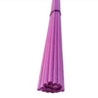 Bâtonnets diffuseurs en fibre de polyester de haute qualité, violet néon, 3mm * 20cm 21cm 22cm 23cm