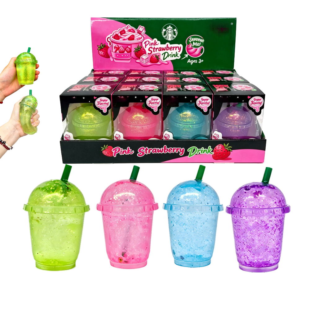 Mixed 4 color cups shape