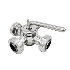 China <strong>Manufacture</strong> SS304 Sanitary Stainless Steel Three Way <strong>Plug</strong> <strong>Valves</strong> High Quality Welding <strong>Plug</strong> <strong>Valve</strong> - Product Image 5