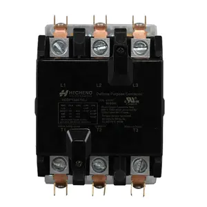 A/C Definitief Doel Contactor Relais 3P 60a 24V 120/240vac Hvac Dp Contactor