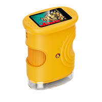 1080P Auto Focus Digital Microscope Learning Toy for Kids with LED Light IP53 Rated Early Childhood Development Children's Gift