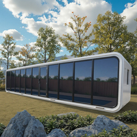 Conteneur étanche de 20 pieds, maison préfabriquée détachable, nouvelle technologie, structure en acier, solution de conception graphique pour hôtels et stations balnéaires