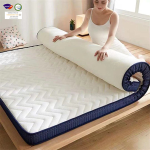 Meilleur lit d'hôtel confortable et bon marché matelas dans une boîte, king queen <span class=keywords><strong>surmatelas</strong></span> pliable en <span class=keywords><strong>mousse</strong></span> à mémoire de forme en <span class=keywords><strong>latex</strong></span> taille unique - Product Image 2