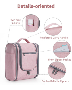 Bolsa <span class=keywords><strong>de</strong></span> <span class=keywords><strong>Maquillaje</strong></span> Portátil <span class=keywords><strong>de</strong></span> Gran Capacidad, Resistente al Agua, Organizador <span class=keywords><strong>de</strong></span> Viaje para Artículos <span class=keywords><strong>de</strong></span> Aseo y Cosméticos - Product Image 4