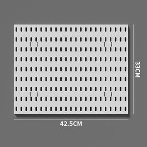 Panneau mural en plastique pour entrée, montage mural sans perçage, crochet universel multifonctionnel, panneau mural multifonctionnel - Product Image 1