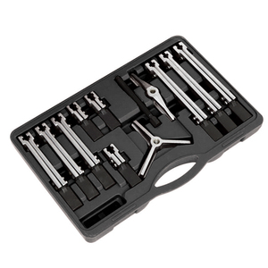 Juego de Extractores de Engranajes de 13 Piezas, Kit de Extractor de Volante y Rodamientos de 2/3 Mordazas con 9 Garras de Extracción, Herramienta de Extracción de Volantes, Rodamientos y Engranajes de Alta Resistencia - Product Image 1