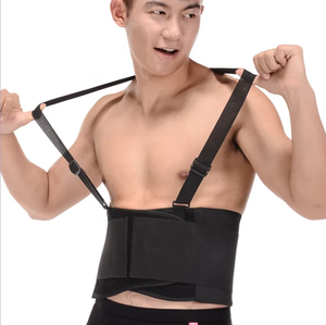 <span class=keywords><strong>Ceinture</strong></span> de soutien <span class=keywords><strong>lombaire</strong></span> réglable pour le sport, <span class=keywords><strong>ceinture</strong></span> médicale pour la musculation, la course à pied, avec bretelles - Product Image 4