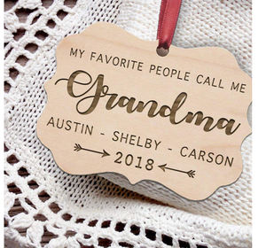 Decoraciones para árboles de Navidad Adornos Arte popular vietnamita de madera Decoración para el hogar - Product Image 4