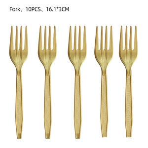 DAMAI Merry Christmas Tableware Sets Santa Claus Disposable Dinner Tableware Set With 7" Plate 9" Plates Napkins Cups Forks - Product Image 6