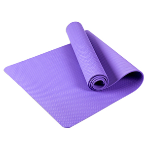 Esterilla de Yoga para ejercicio de estiramiento TPE de alta calidad personalizada de dos colores con impresión de logotipo personalizado reciclado orgánico ecológico duradero - Product Image 1