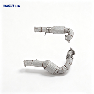 ท่อไอเสียตรงสำหรับ BMW F01 740i F02 740Li N54 3.0T Twin Turbo – สแตนเลส 304 แบบ Bolt-On เพิ่มประสิทธิภาพ - Product Image 4