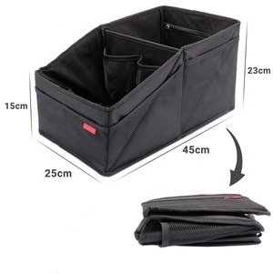 Organizzatore di stivale per auto pieghevole nero all'ingrosso-<span class=keywords><strong>scatola</strong></span> di immagazzinaggio del bagagliaio per un'organizzazione efficiente dell'auto - Product Image 3
