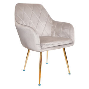 Hiện Đại Accent Dinning Phòng Đen Tím Vàng Xám Xanh Xanh Ăn Nhung Cánh Tay Ghế Vanity Chaise Đỏ Sang Trọng Phòng Khách Ghế - Product Image 6