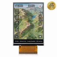 وحدة شاشة TFT LCD مقاس 3.5 بوصة من TMK، قابلة للقراءة تحت أشعة الشمس، بدقة 480×640، سطوع عالي 720 شمعة، واجهة MIPI، مع شريحة تشغيل ILI9806E مدمجة للاستخدامات الصناعية