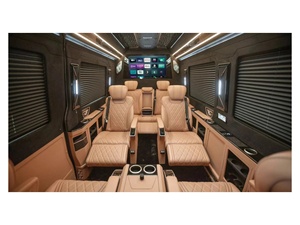 RELYAUTO 2024 مقعد داخلي فاخر بتصميم جديد قابل للتعديل كهربائي للمقاعد مع منضدة لسيارة سبرينتر - Product Image 2