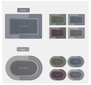 Luxury Brands <strong>Bamboo</strong> Anti Non Slip Fast Absorbent Quick Dry Fadt Fast Drying <strong>Floor</strong> Pvc Stone Diatomite Bath <strong>Mat</strong> Bathroom <strong>Mat</strong> Set - Product Image 1
