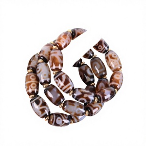 Bracelets en Agates Tibétaines Personnalisés en Résine Époxy Faits Main, Tendance Mode, Bijoux Reiki en Cristal pour la Décoration Intérieure et les Cadeaux (Vente en Gros) - Product Image 2