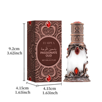 15ml de parfum Arabian Safran Rose Oud Wood Scent Drip Stick Design huile de parfum sans alcool